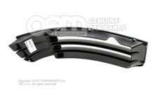 Mriežka vzduchového vedenia brilantne čierna Audi RS6 / RS6 plus / Avant Quattro 4F (1)