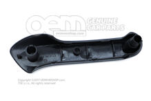 Sklenený poťah saténový čierny (1)