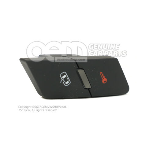 Bezpečnostný spínač centrálneho zamykania soul (čierny)