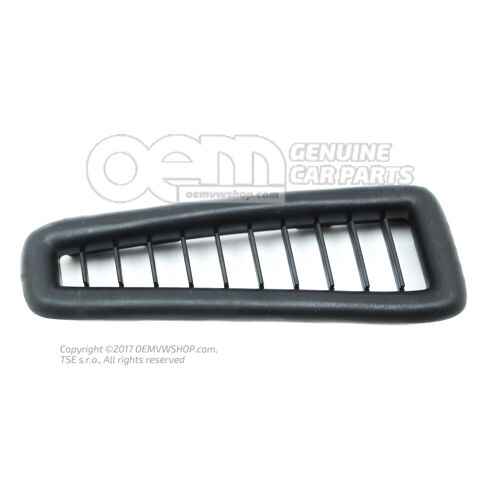 Ozdobná lišta pre výstup vzduchu saténová čierna