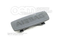 Lem so znakom titánová čierna