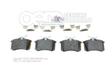 1 súprava brzd. obložení pre kotúčovú brzdu           'ECO' (1)