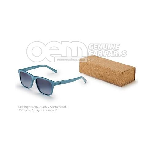 11G087900 Sunglasses, Medium blue, unisex, ID. collection