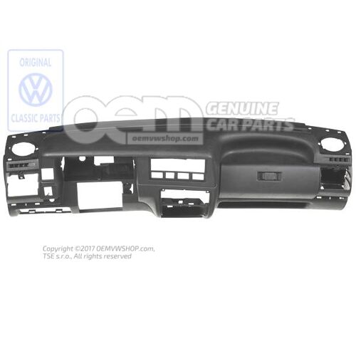 Prístrojová doska saténová čierna Volkswagen Polo Hatchback 86C