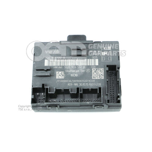 Dverová riadiaca jednotka