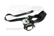 Trojbodové automatické sedadlo čierne (1)