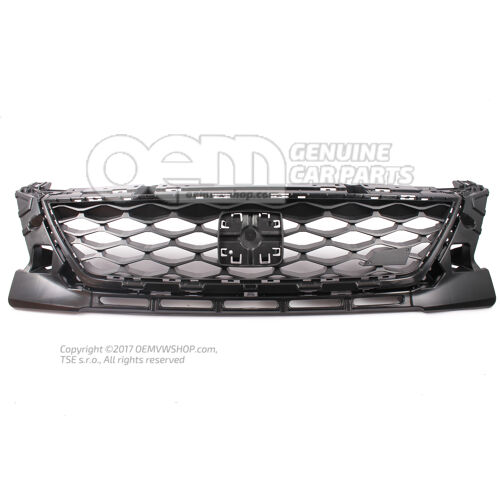 Maska chladiča saténová čierna Seat Leon 5F