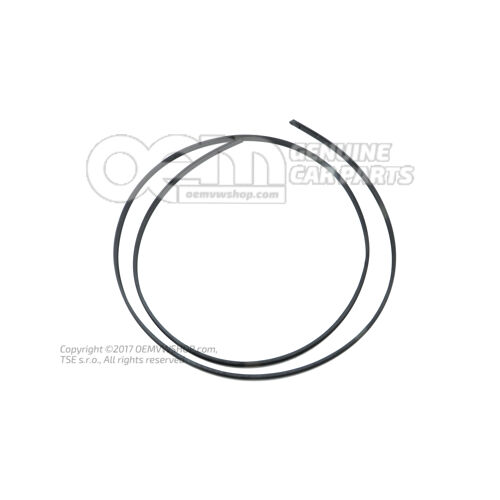 Krycia lišta strechy saténová čierna Škoda Superb 3U