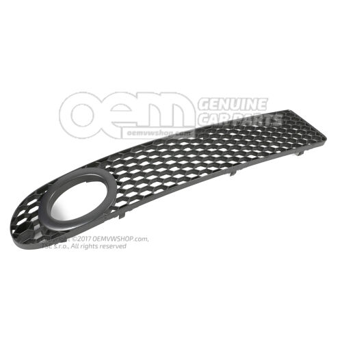 Kryt rohovej lišty hmlového svetla antracitový