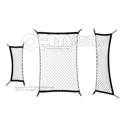 1 súprava odkladacích sieťok pre batožinový priestor