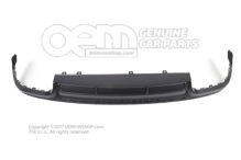 Audi S6 4K Sada zadného difúzora čierna / chróm "falošné výfukové potrubie" Audi A6 / S6 / Avant / Quattro 4K (4)