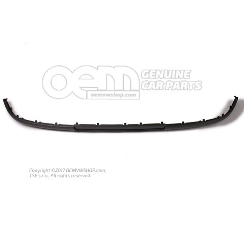 Gumová lišta pre nárazník antracitová