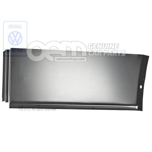 Sekčná časť - bočný panel