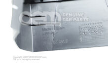 5FE863459D 4PK Cover for lock carrier with securing parts Soul (black) (3)