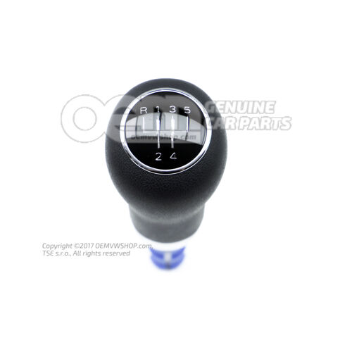 Hlavica radiacej páky (koženka) soul (čierna) Audi A2 8Z