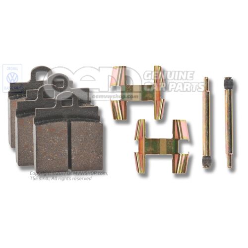 1 súpr. brzd. obložení pre kotúčovú brzdu