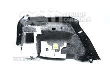 Obloženie batožinového priestoru saténové čierne / čierne (1)